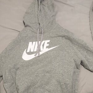 Nike Heather Gray Pullover Hoodie